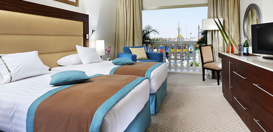 Helnan Dreamland Hotel 6th of October City Exterior foto A room at the Hilton Sharm Plaza